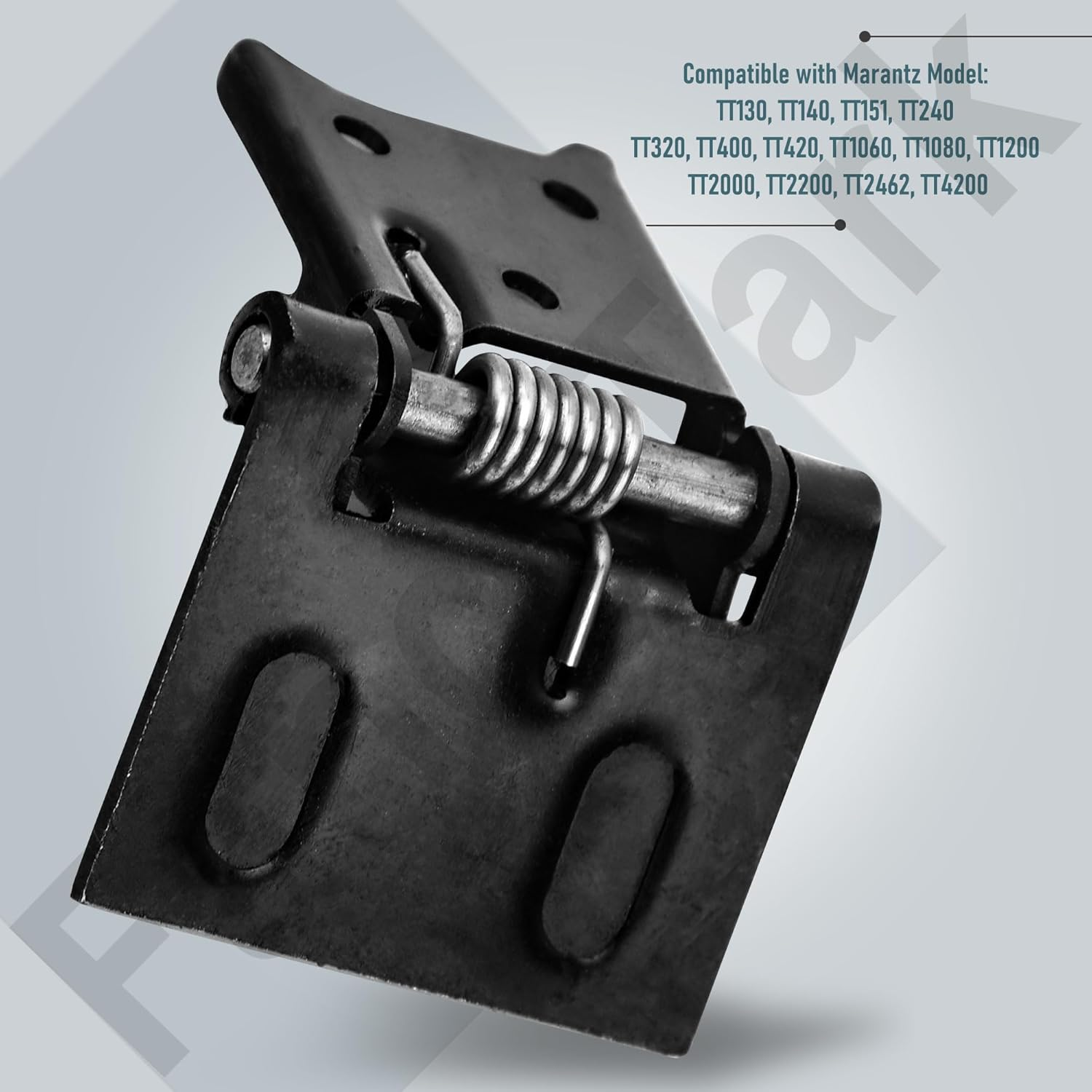 2 Pack Dust Cover Hinge Turntable Parts Compatible with Akai AP-B110, AP-B111, Blaupunkt P-60, CEC 8001, 8001A, Continental Edison TD 9156, Cybernet CP-100 Turntables image number 4