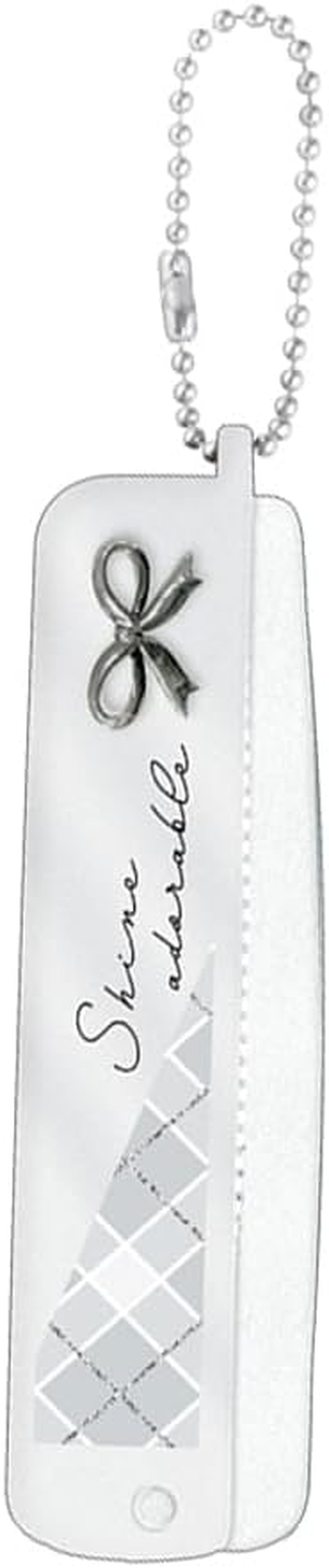 Kamio Japan Mirror French Ribbon Cosmetics Folding Brush & Comb SHINE ADORABLE 226858