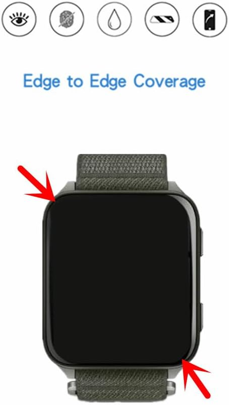 MIHENCE Screen Protector Compatible with Garmin Venu X1 Smartwatch Film, TPU HD Screen Protector [Pack of 6] image number 2