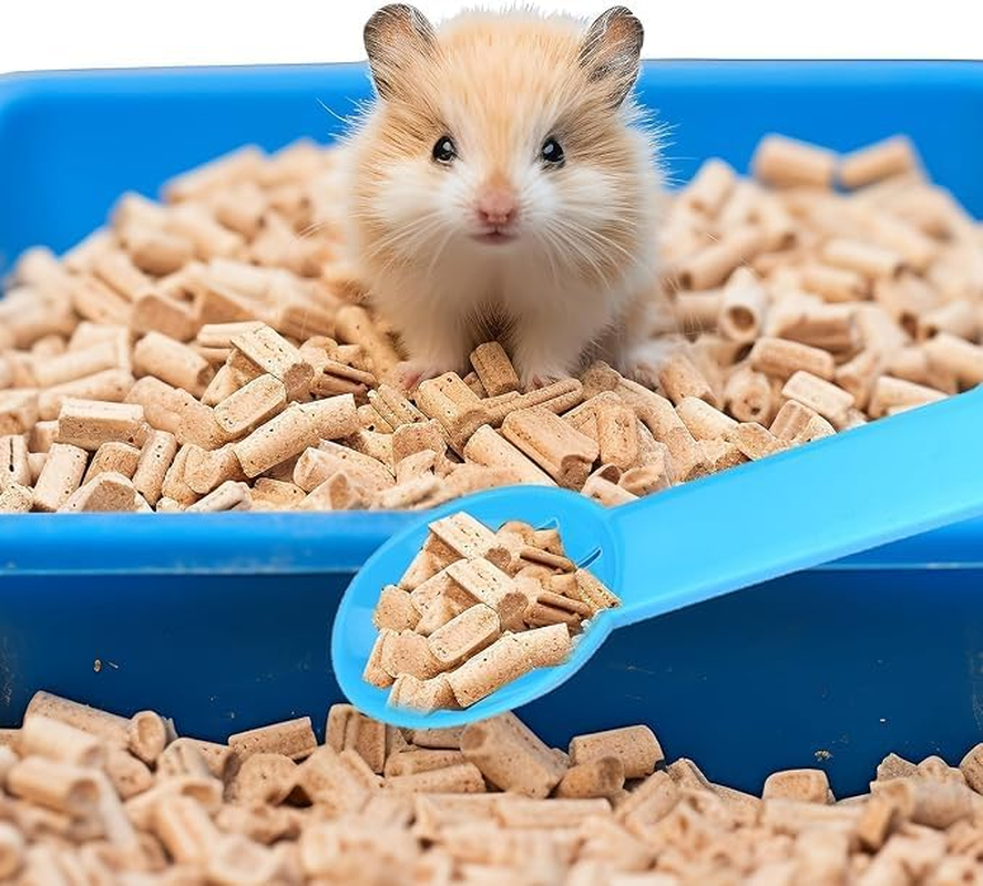 Plastic Hamster Sand Bath Scoop,6Pcs Plastic Hamster Sand Bath Scoop,Hamster Litter Scooper,Hamster Sand Bath Plastic Litter Scoop,Hamster Poop Scoop Sand Bath Scoop,Hamster Litter Scooper Sand Spoon