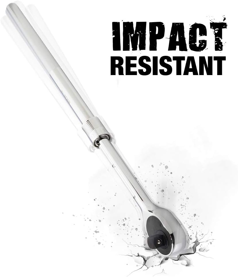 EZRED 3/4" Drive Extendable Ratchet with Reinforced Steel Telsecoping Locking Shaft image number 6