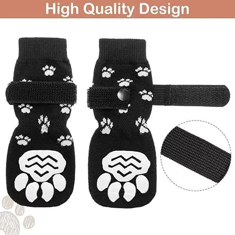 Dog Socks (Black S) image number 6