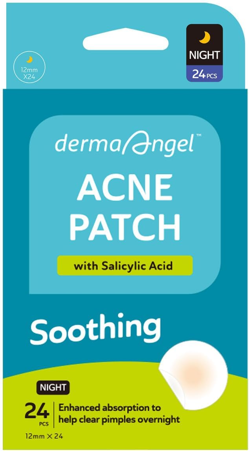 Derma Angel Spot Patch Plus, with Salicylic Acid, Soothing, Night Patches, 24 Pcs, 12Mm X 24 Pcs, Enhanced Absorbtion image number 3