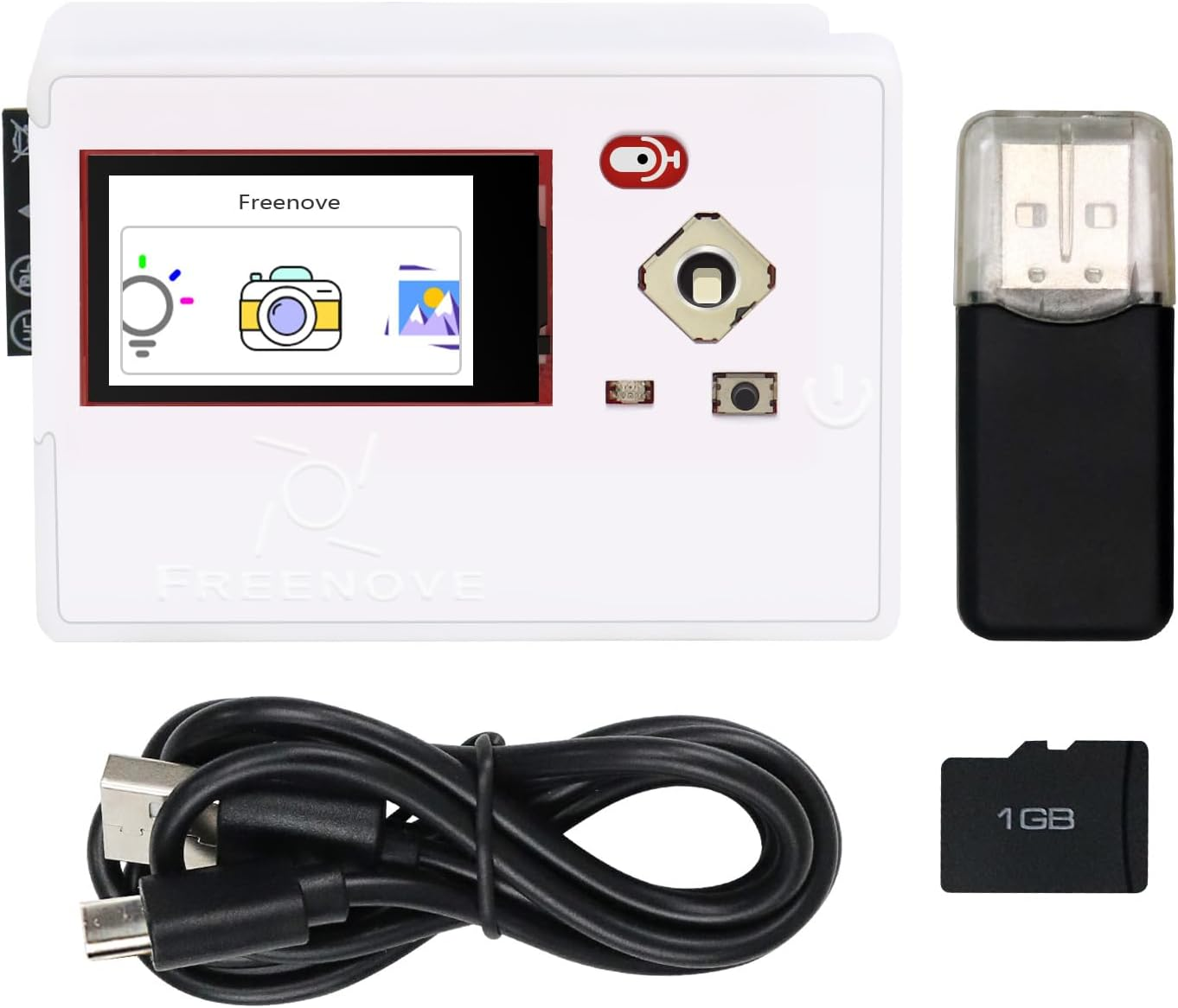 Freenove Media Kit for ESP32-S3 ESP32 S3 CAM 1.14 Inch Screen, Supporting Openai/Xiaozhiai, Dual-Core 32-Bit 240 Mhz Microcontroller Camera Wireless, Speaker Microphone, Tutorial Code image number 2