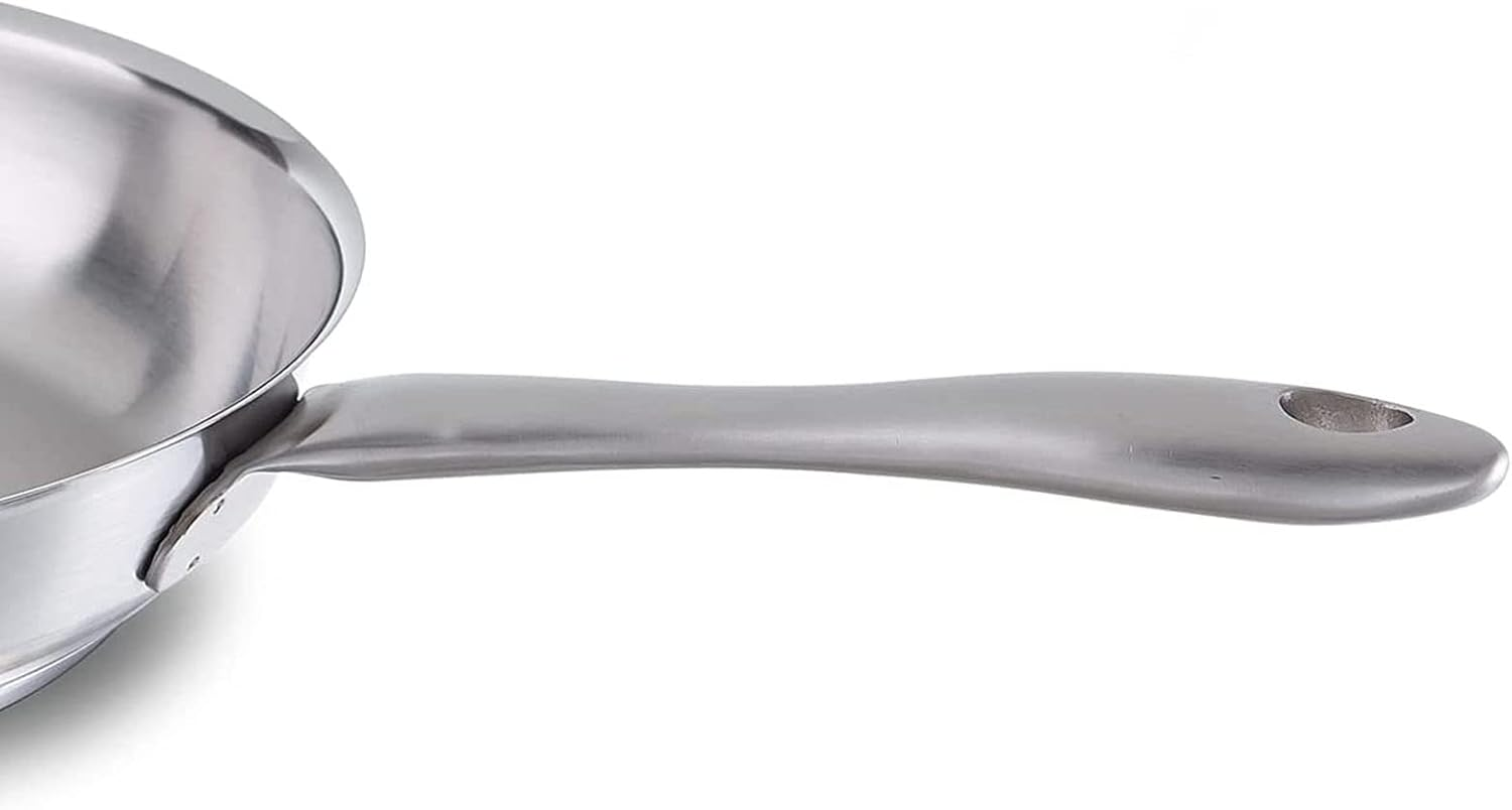 Fissler Catania/Stainless Steel Frying Pan (Diameter 24 Cm), Uncoated Saute Pan, Ideal for Crisp Frying, All Types of Hobs - Including Induction image number 5