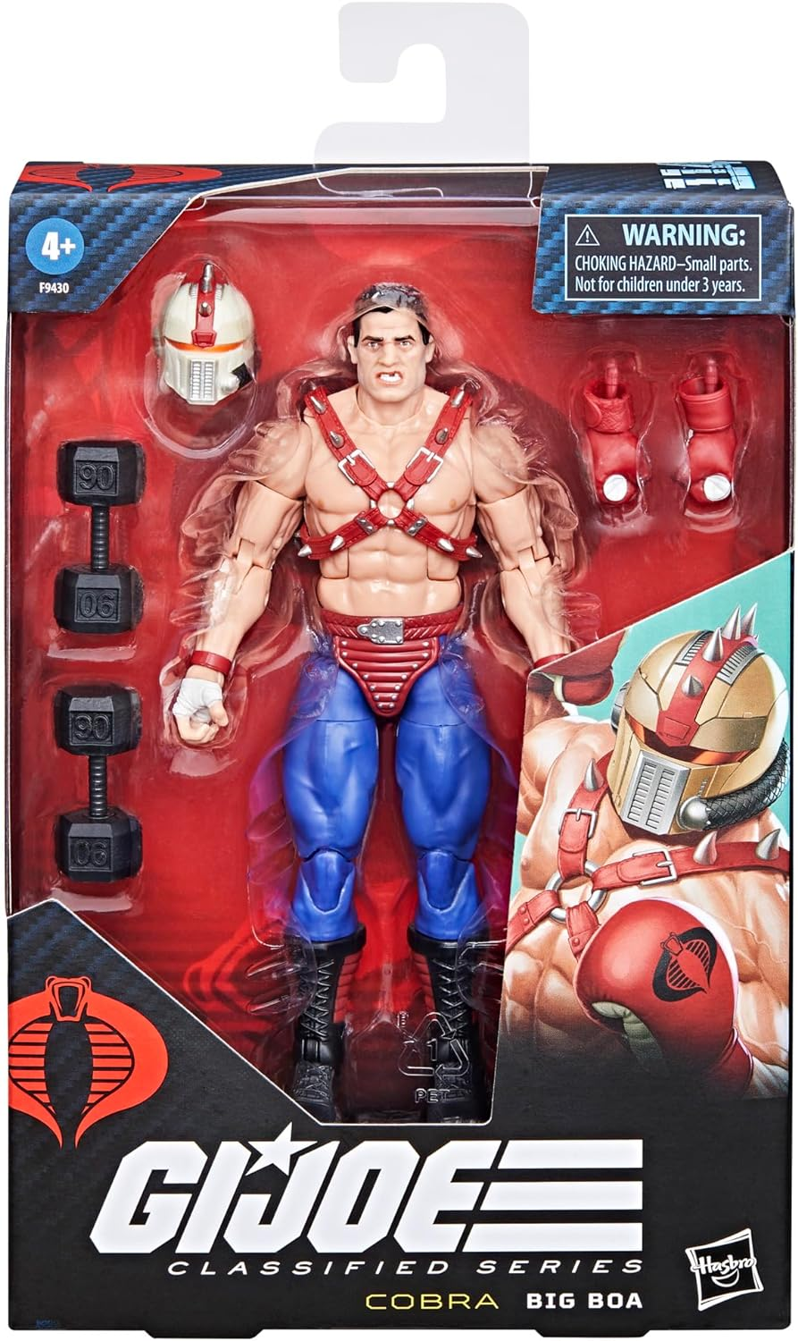G.I. Joe Classified Series #114, Big Boa, Collectible 6 Inch Action Figure with 5 Accessories image number 3