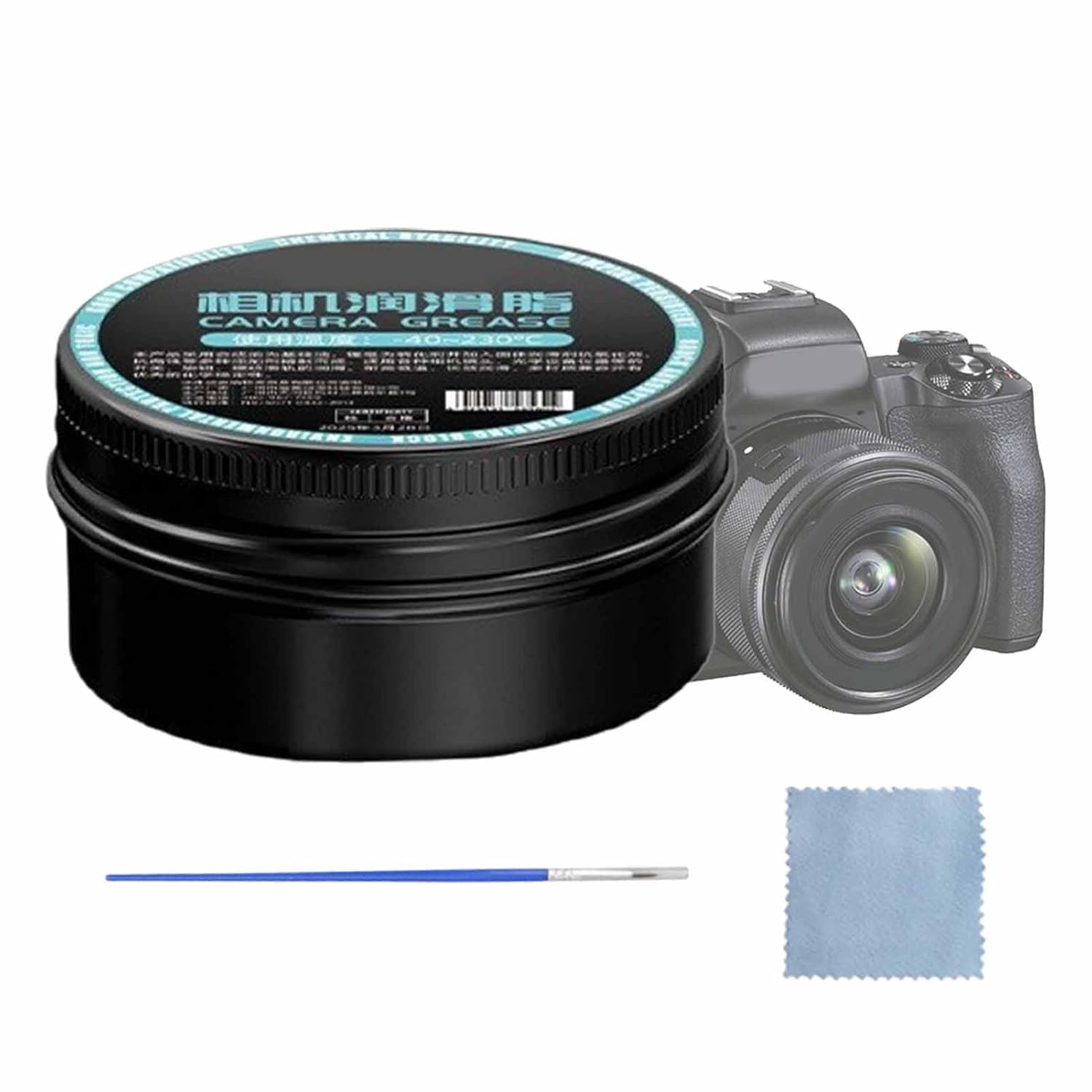 Helicoid Grease - 30G Optical Lens Grease - Camera O Ring Bearings Household Lube for Binoculars Quiet Long Lasting Lubricating image number 1