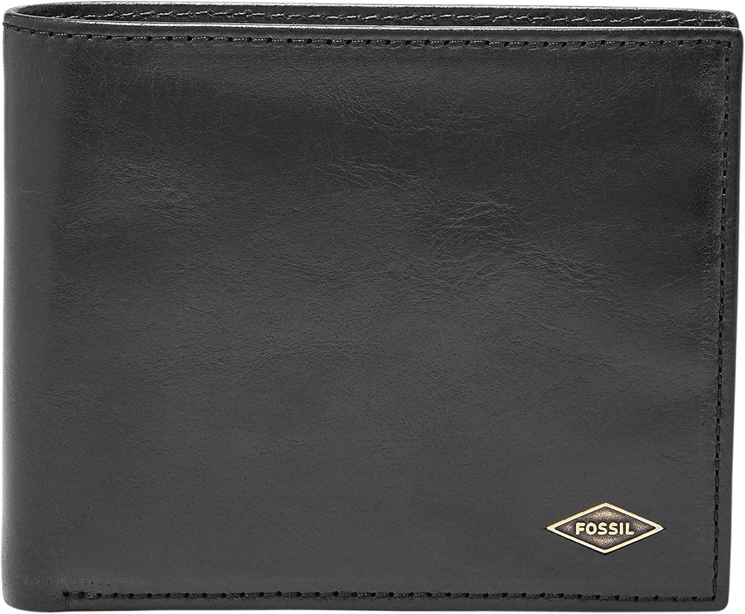Fossil Men'S Ryan Leather RFID Blocking Large Coin Pocket Bifold Wallet image number 4