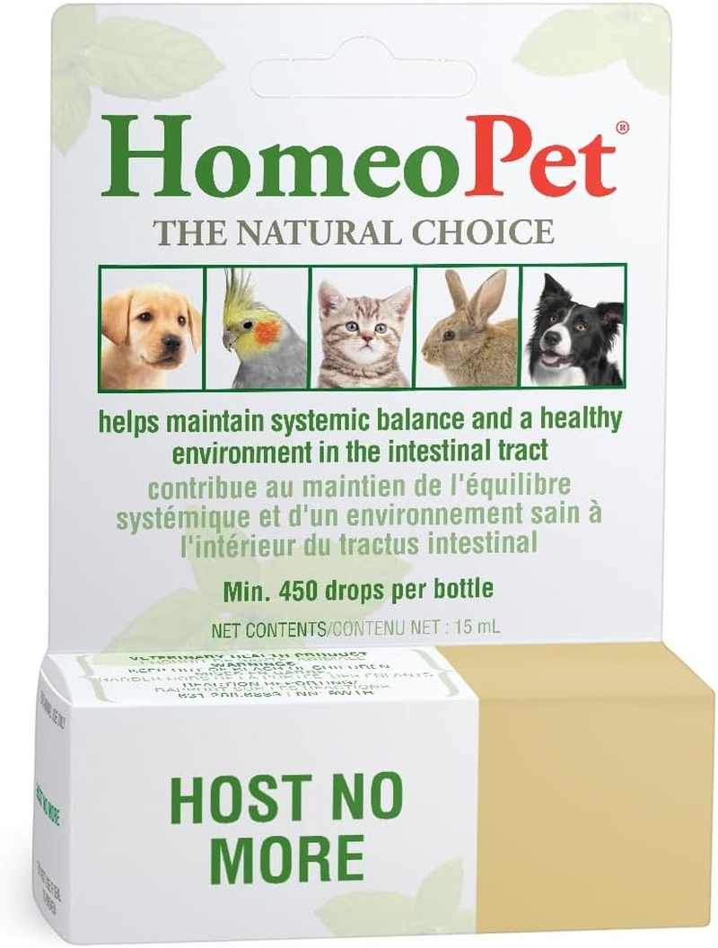 Homeopet Australia Host No More (WRM Clear in the USA) image number 3