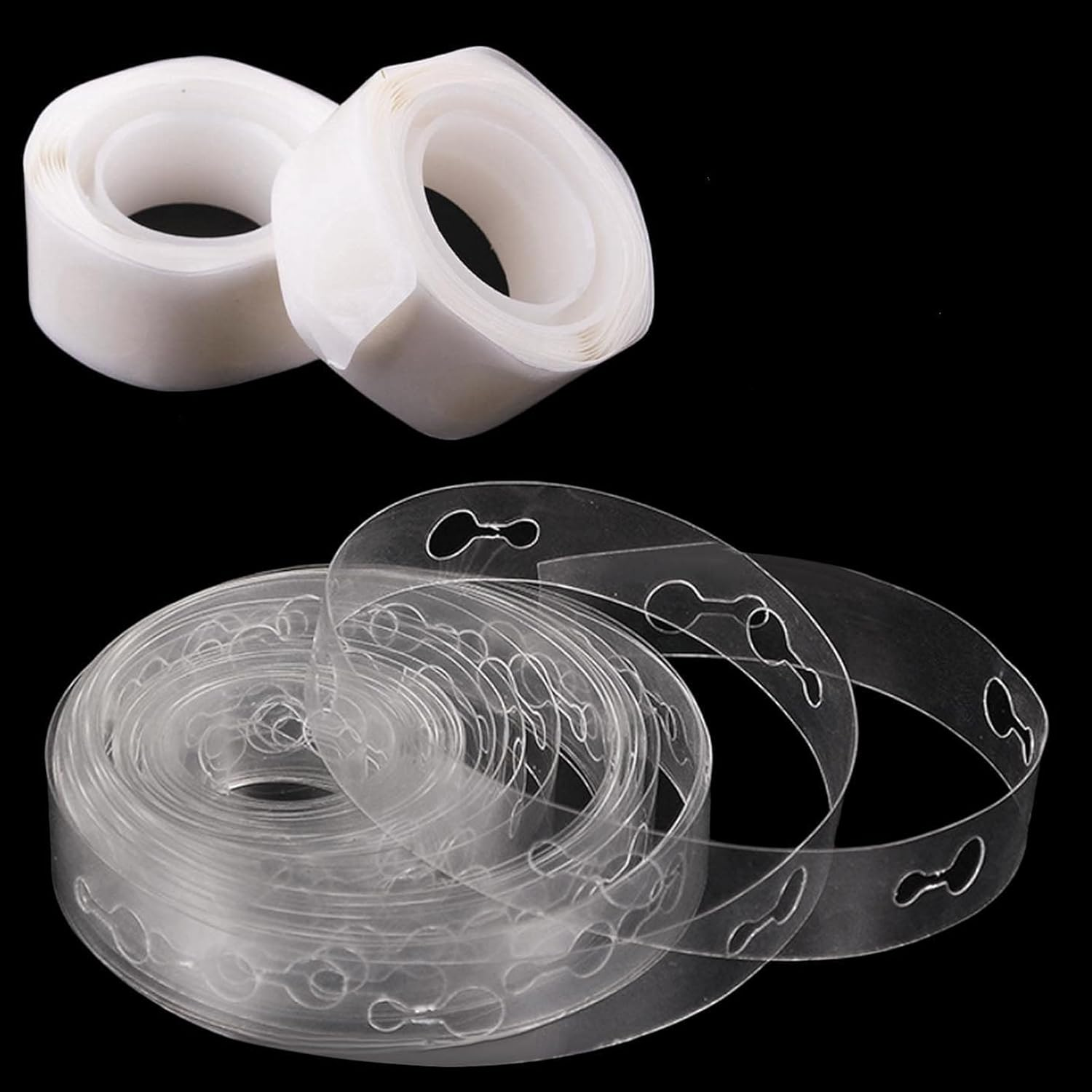 10 Rolls Balloon Arch Garland Decorating Strip Kit, 5 Rolls with Glue and 5 with Holes,Diy Decorations,Suitable for Party Wedding Birthday Baby Shower and Any Special Occasion image number 4