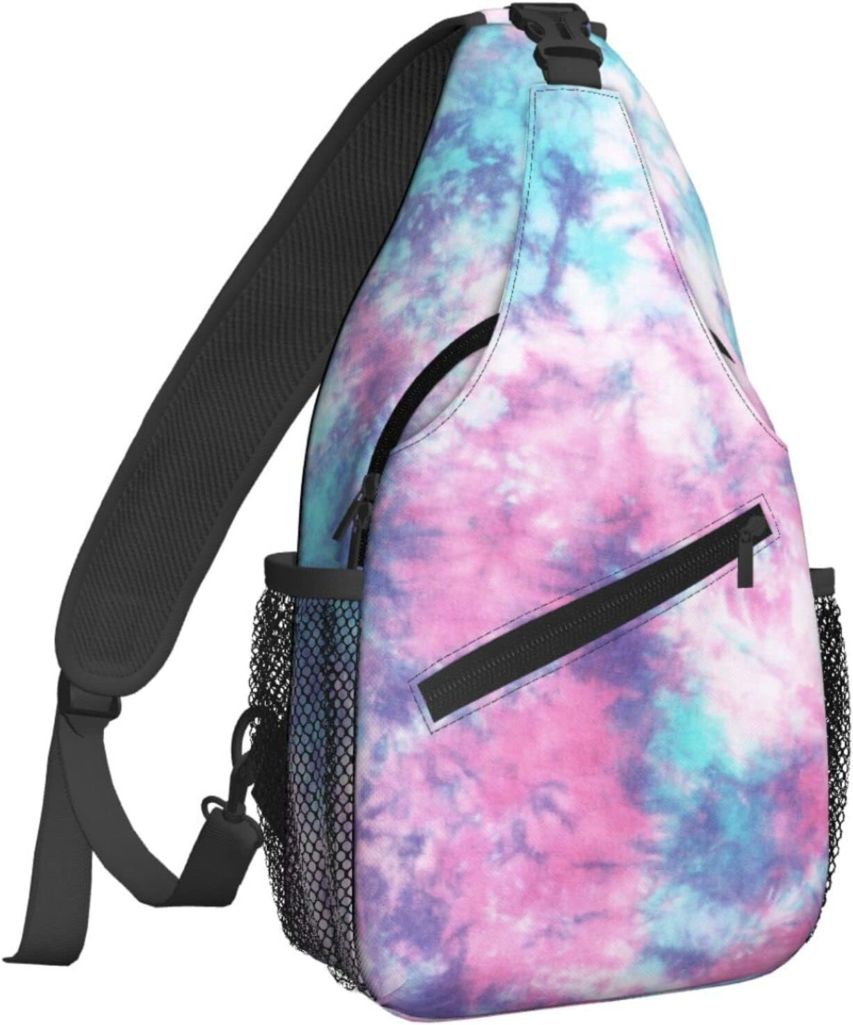 Famame Sling Backpack Chest Bag Crossbody Shoulder Bag Gym Cycling Travel Hiking Daypack for Men Women image number 5