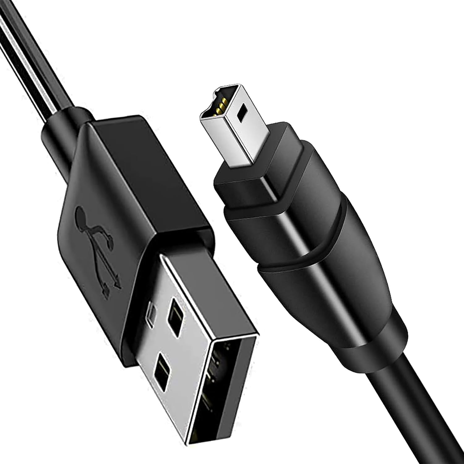 Tunghey USB to IEEE 1394 4 Pin Male Ilink Firewire DV Adapter Data Cable, Firewire to USB Cable for DCR-TRV75E DV D8 Digital Camera 1.8M