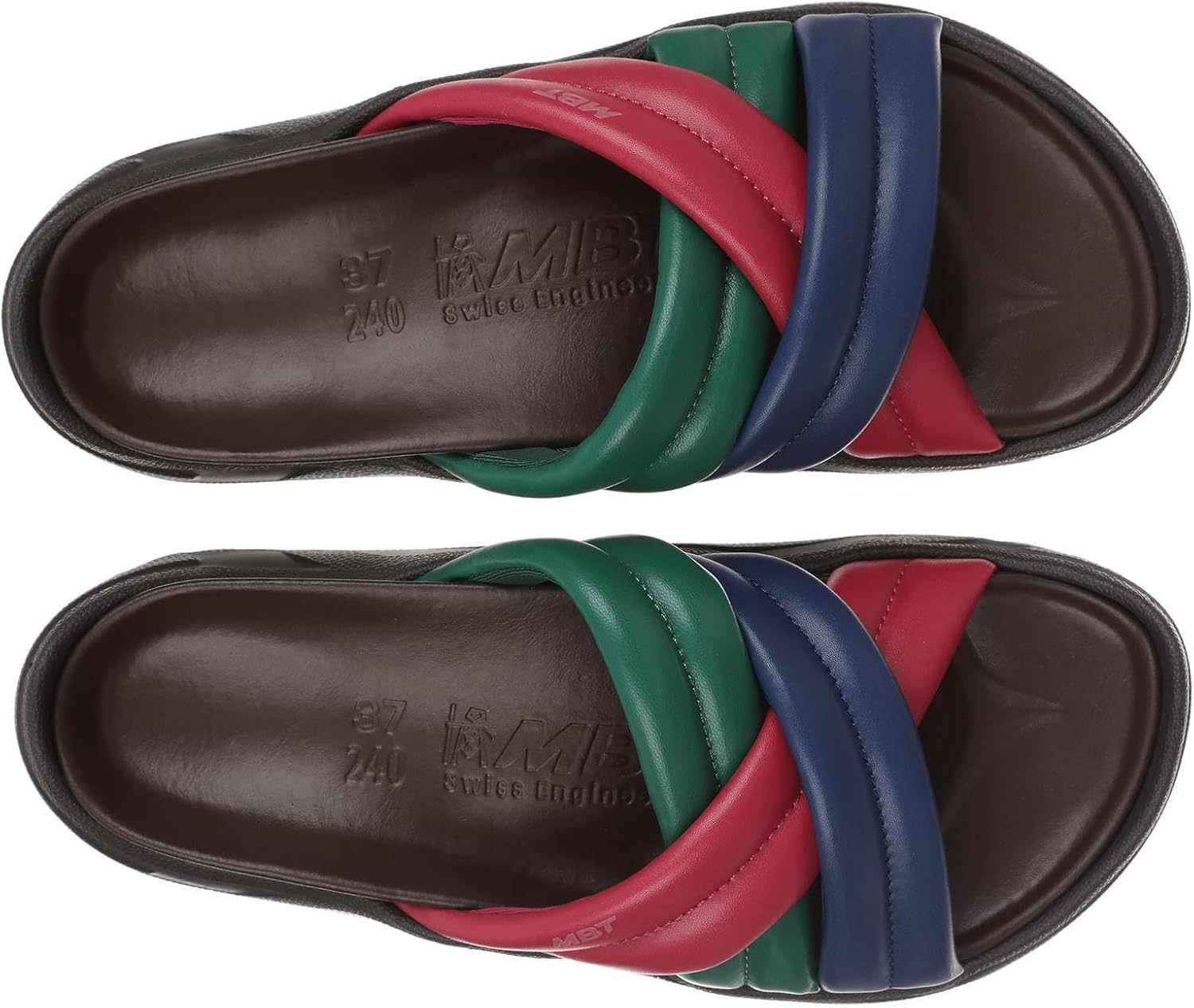 MBT MIO Women'S Leather Sandals Lightweight and Comfortable Footwear for Spring Summer Physiological Footwear for Comfort and Stability Relaxation Sandals for Wear image number 5