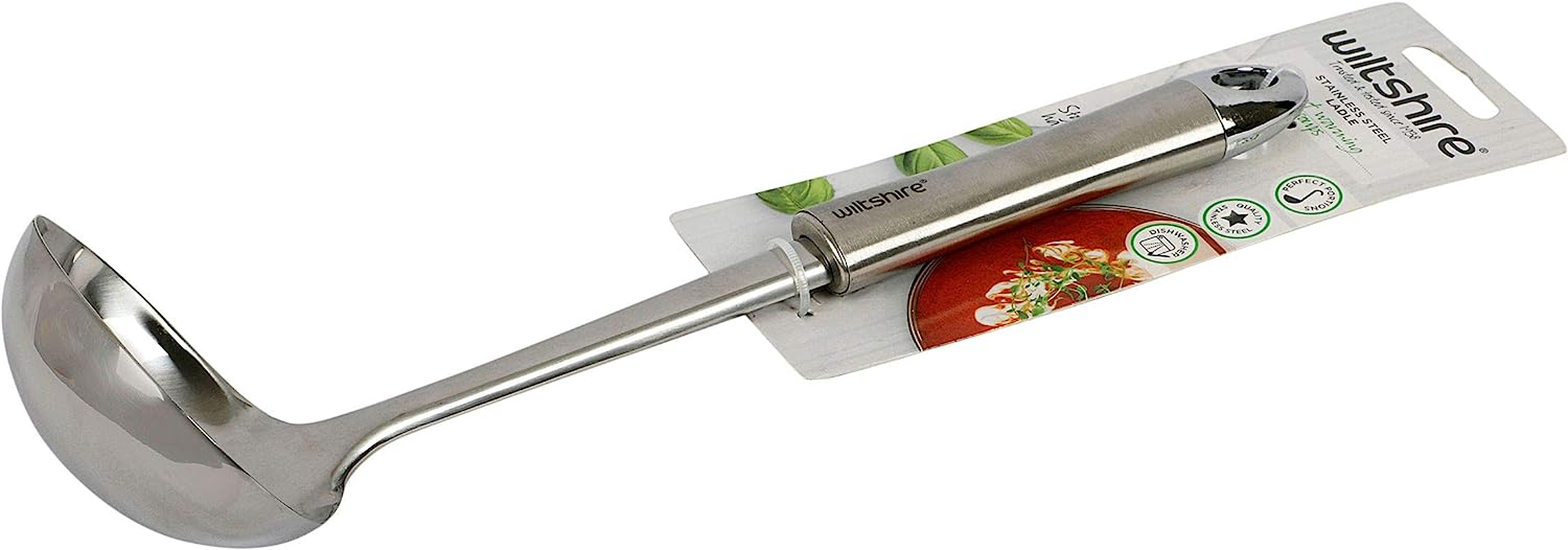 Wiltshire Industrial Stainless Steel Soup Ladle image number 2