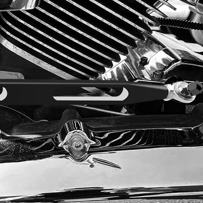 PRETYZOOM 1 Set Motorcycle Shifter Linkage, Chrome Gear Shift Replacement Gear Shifter Accessory image number 4