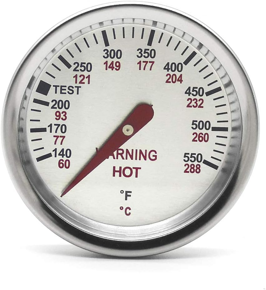 9815 & 62538 Accurate Grill Thermometer Replacement for Weber Genesis Silver B/C, Genesis Gold B/C, Genesis 1000-5500 Series, Temperature Gauge with a 5&rdquo; Prong, Thermostat for Weber Gas Grill image number 5