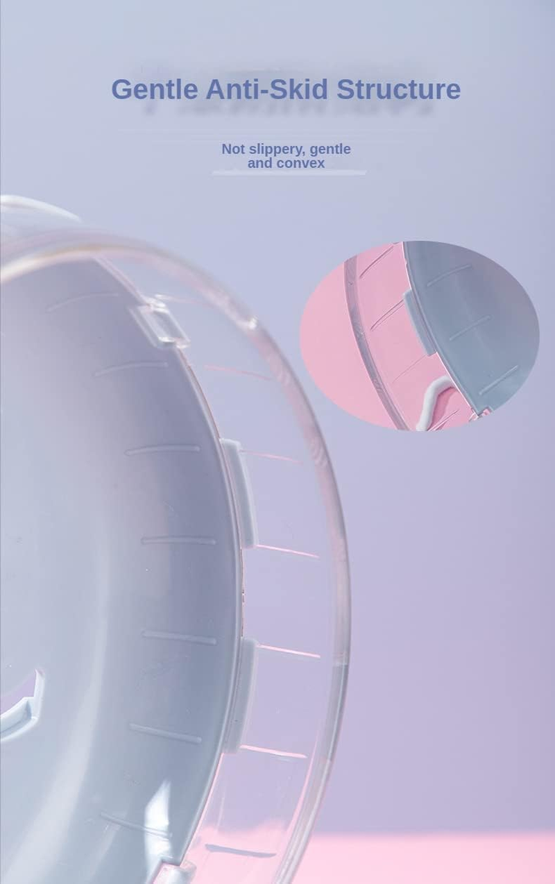 NW 1776 Hamster Running Wheel, Small Animal Running Wheel, Hamster Cage Supplies (Green-L)