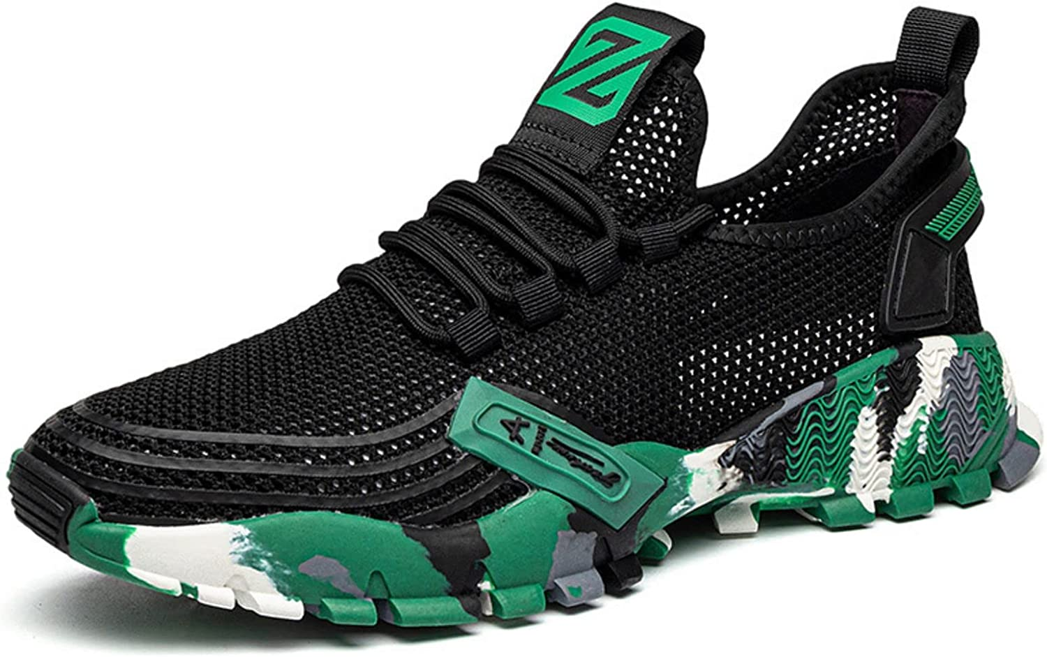 Men'S Sneakers Outdoor Sports Running Casual Shoes Breathable Lightweight Traning Jogging Non-Slip Gym Sneakers