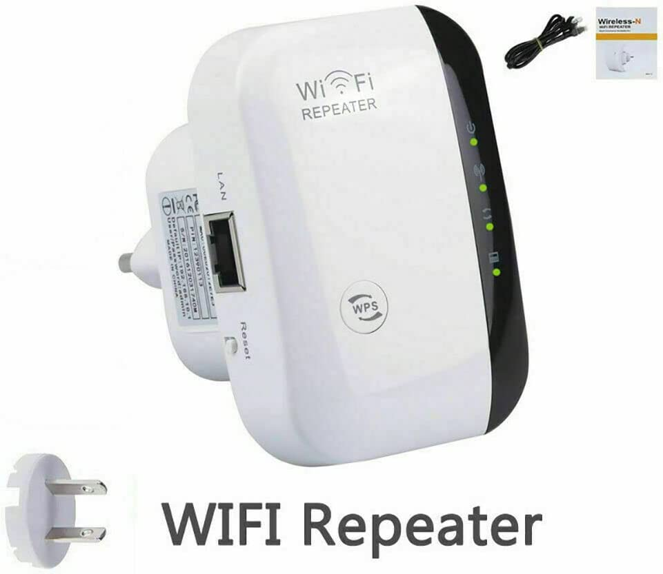300Mbps Wifi Booster Wifi Extender Repeater Range Booster AP Router Wireless-N 802.11 2.4G Network with Integrated Antennas LAN image number 3