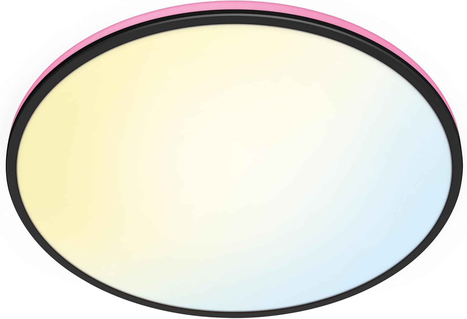 Wiz Colour Arca Smart Connected Wifi Dual Zone Ceiling Light. [Black] App Control for Indoor Home Lighting, Livingroom and Bedroom image number 6