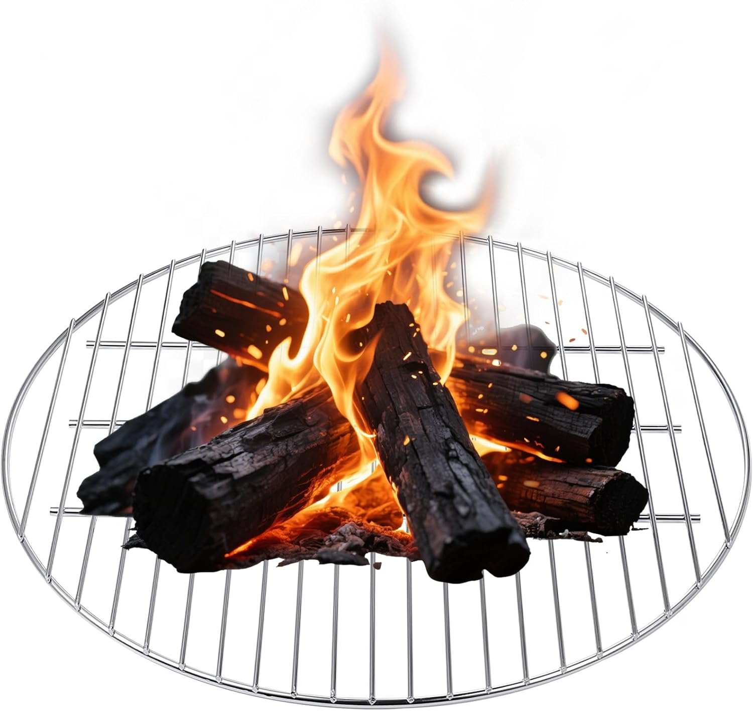 Coolbird 17 Inches Replacement Charcoal Grates for Weber 7441, Fits Various Weber 22" Charcoal Grill Models image number 1