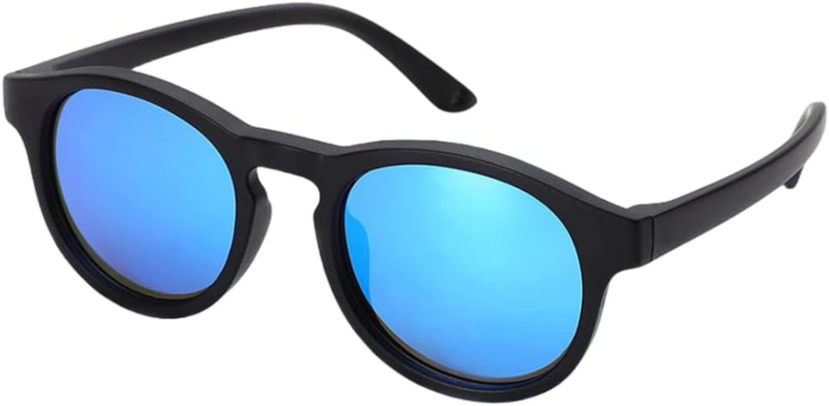 Fashion Baby'S First Sunglasses with Strap round Flexible UV400 One Piece Size Infant Sunglasses for Ages 0-3 Years