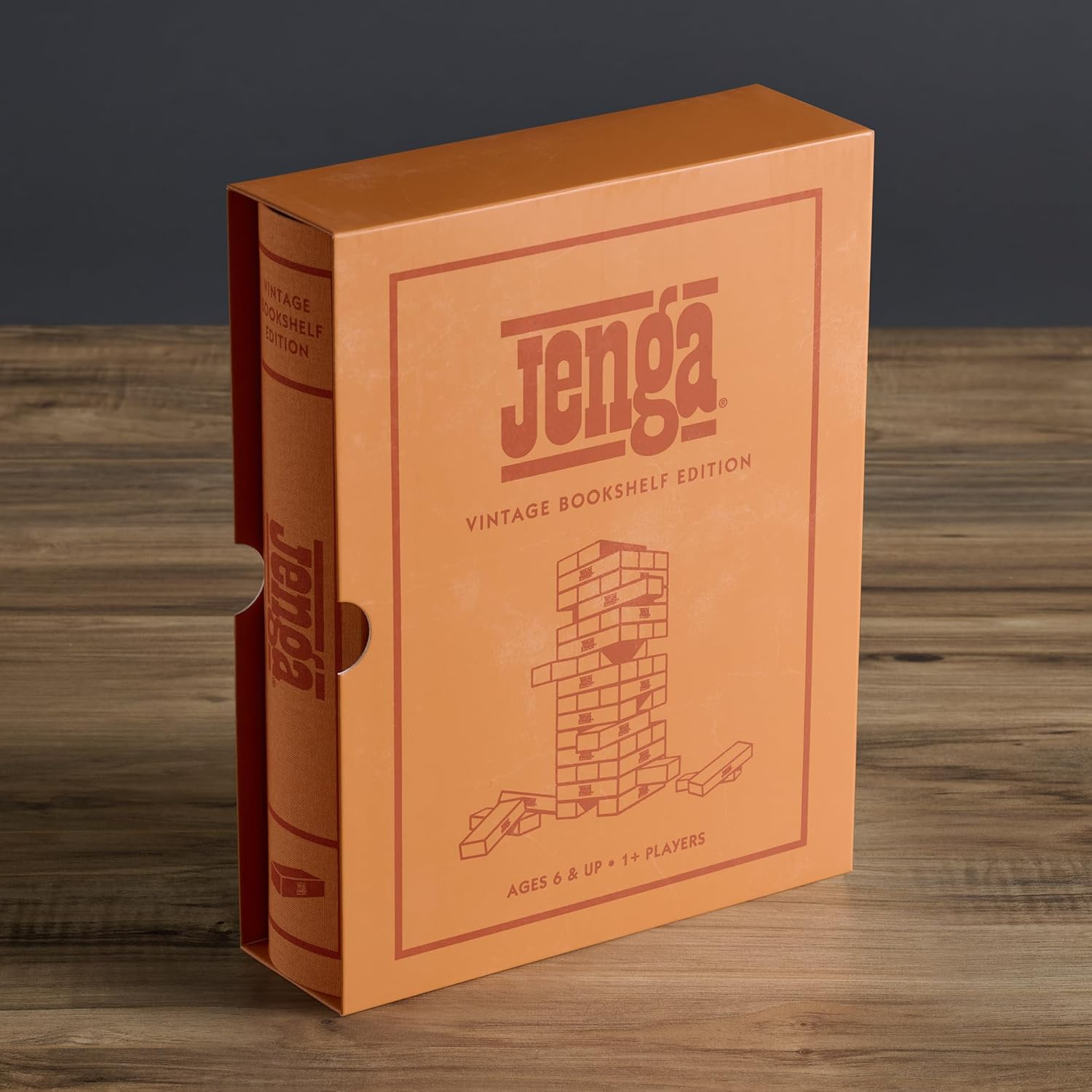 WS Game Company Jenga Vintage Bookshelf Edition image number 5