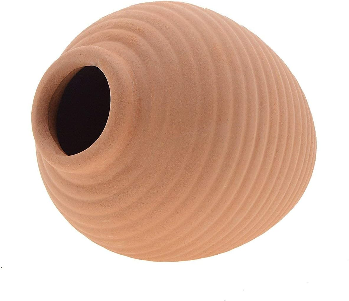 Saim Ceramic Jar Aquarium Decorations Fish Tank Cave Breeding Cones Cave Fish Tank Ornaments for Betta Fish Amano Shrimp Cichlid Bonsai to Play Hide and Rest Yellow image number 7