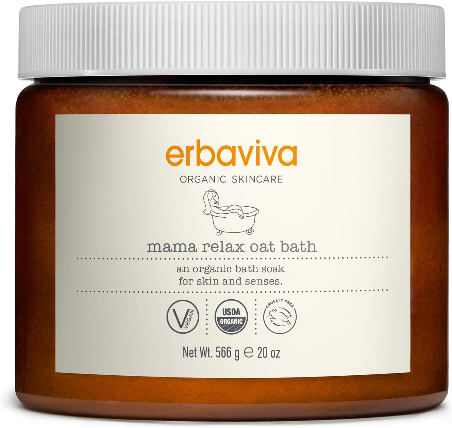 Erbaviva Mama Relax Oat Bath 566G image number 3