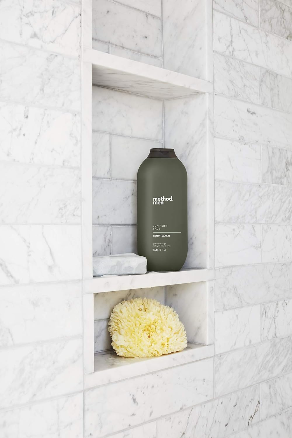 Method Men, Juniper + Sage Body Wash, 18Oz, 2 Pack, Juniper + Sage, 18 Fluid_Ounces image number 2