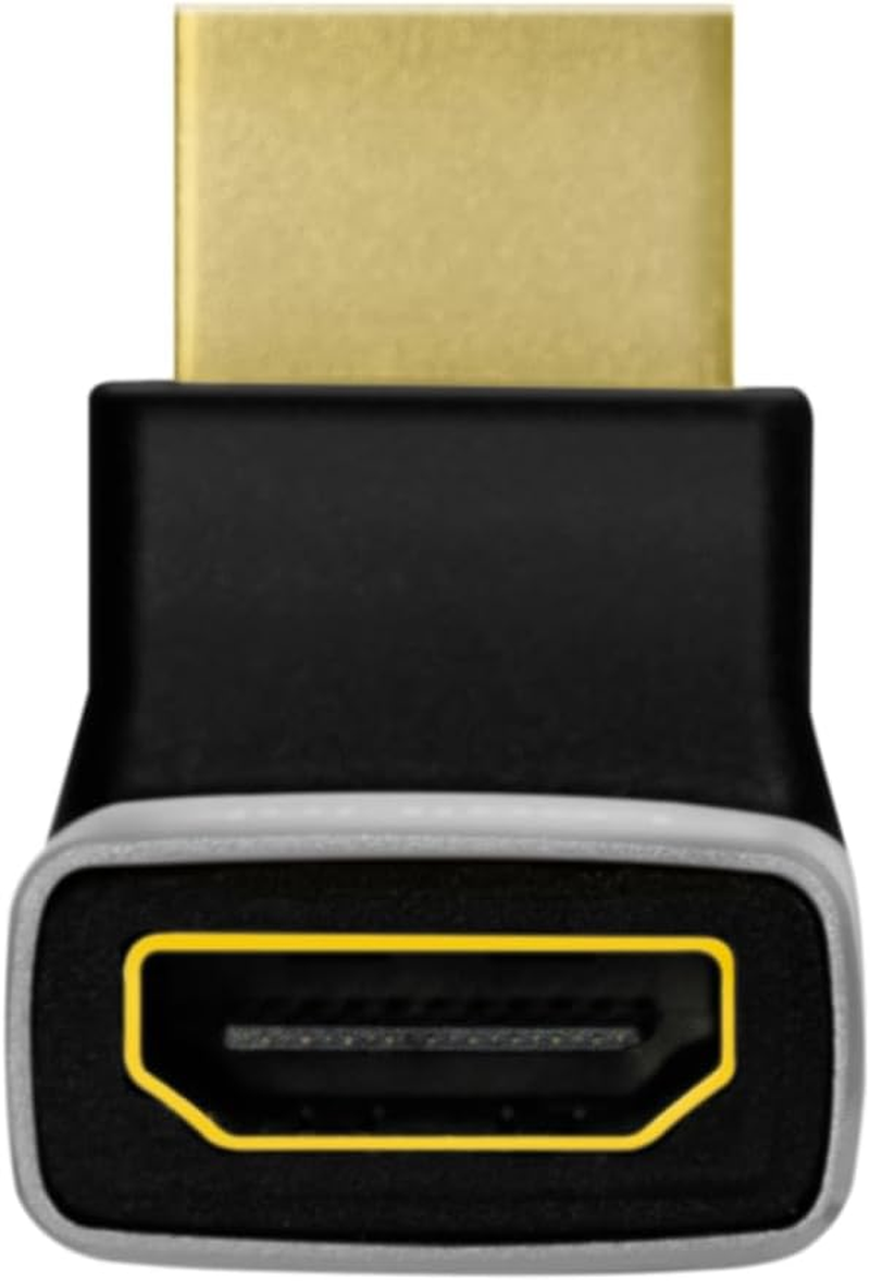 Logilink AH0007A HDMI Ultra High Speed Adapter (Male/Female) with up to 18 Gbit/S, 270&deg; Angled, Ultra HD Resolution 8K/60 Hz (7680 &times; 4320) image number 6