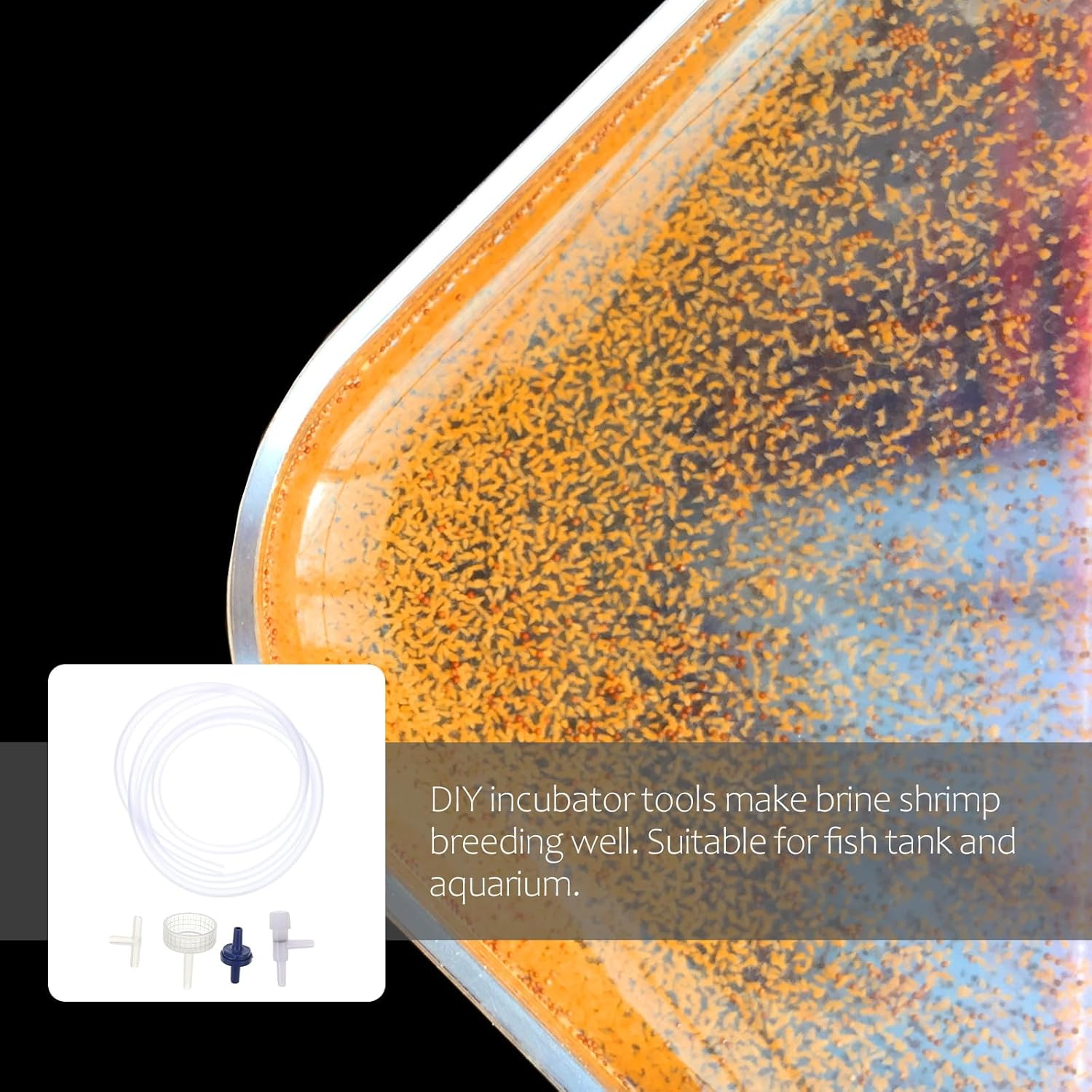 Gadpiparty 2 Sets Brine Shrimp Incubator Hatchery Kit 5Pcs DIY Aquarium Breeding Accessories for Fish Tanks Shrimp Eggs Hatching Tools Suitable for Aquatic Pet Enthusiasts image number 4