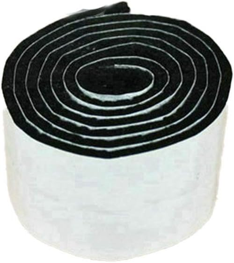 Tophomer 1M X 10Cm X 3Mm Felt Furniture Pads, Black, Rectangular, Felt Material, Self-Adhesive, for Sofa, Chair, Desk, Wood, Tile, Vinyl
