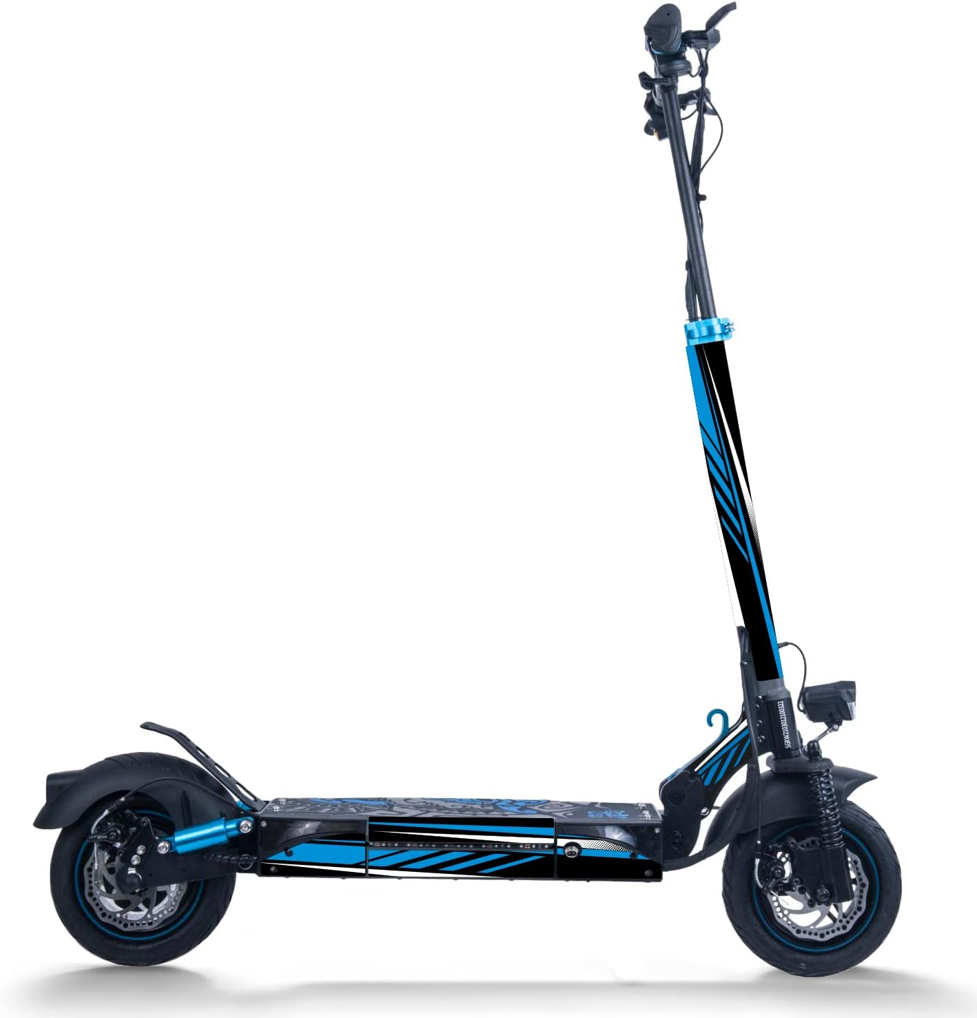 Sticker for Smartgyro Electric Scooter Model (Sport Blue 2) (Scooter Not Included)