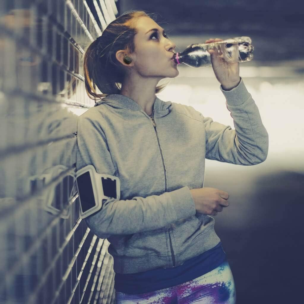 JVC HA-A10T True Wireless Sports Earphones - Blue - Dusty Pink image number 2