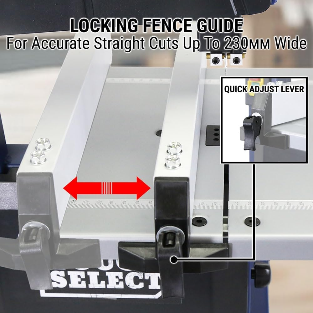 400W Bandsaw Band Saw Wood Benchtop Timber Vertical Machine Woodworking Cutter image number 5