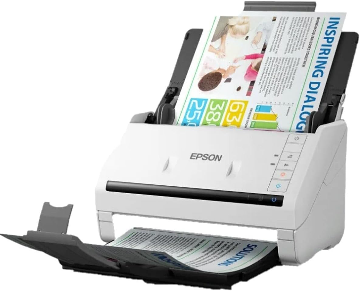 Epson Workforce DS-570WII Document Scanner image number 1