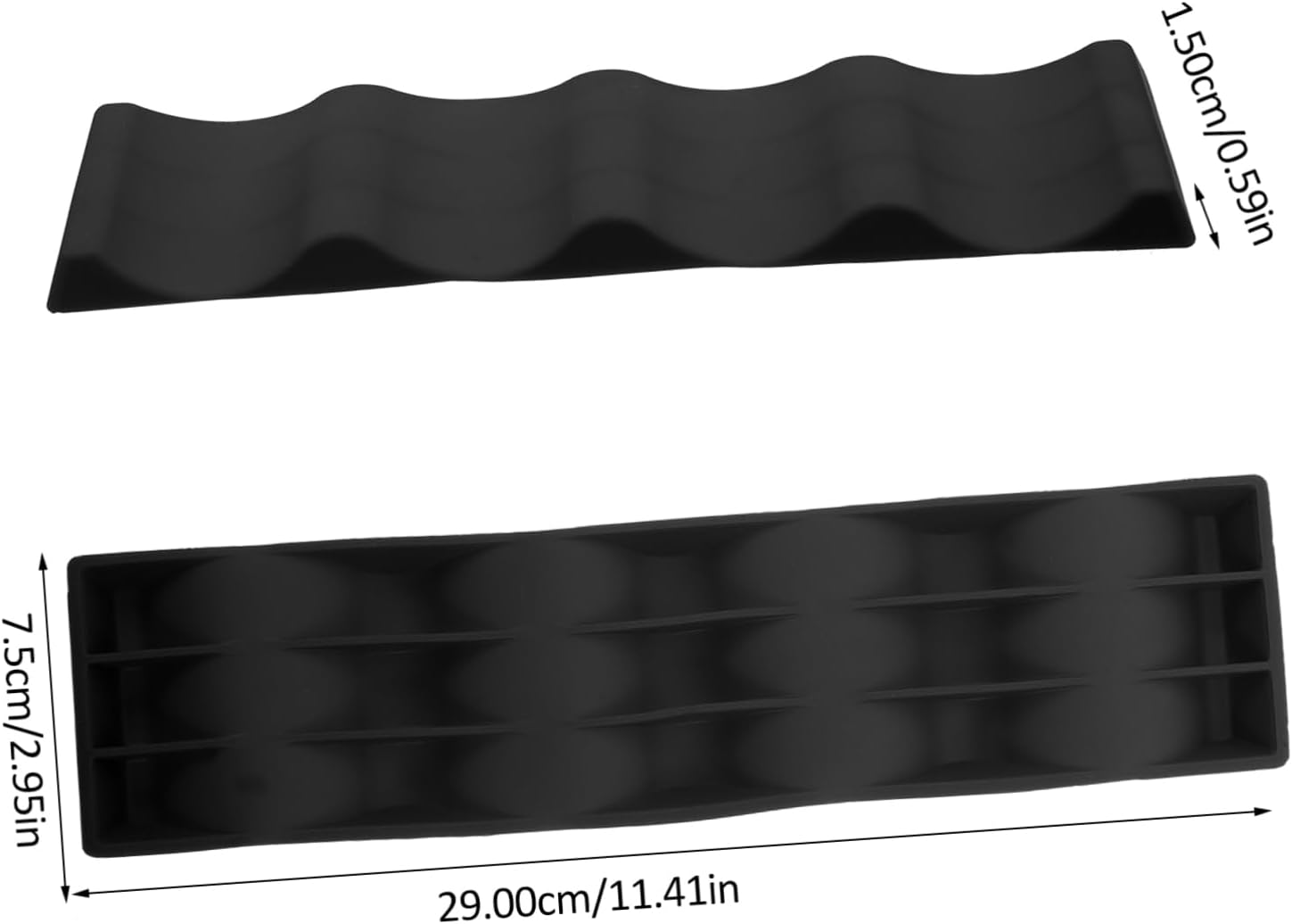 TOVINANNA Wine Bottle Stacker Folding Rack with Non-Slip Grooves Portable Kitchen Storage Organizer Holds up to 10 Bottles Space Saving Wine Holder for Home Bar Fridge and Beverage Display