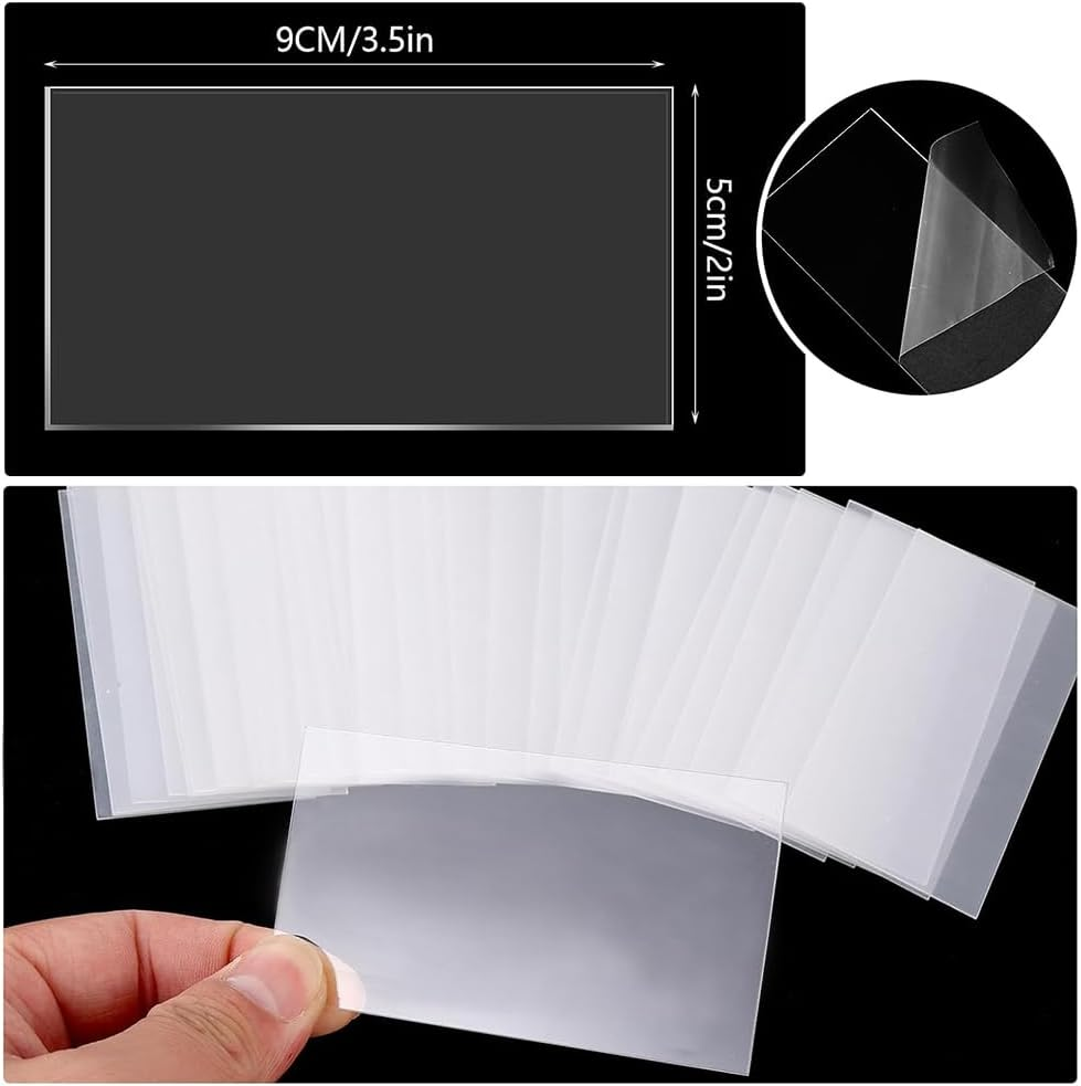 Clear Acrylic Place Card Small Acrylic Rectangle Blank Name Plate Seating Cards, 24Pcs Clear Acrylic Place Card Rectangle Acrylic Name Card Plate,Small Rectangle Acrylic Blank Seating Card Name Plate