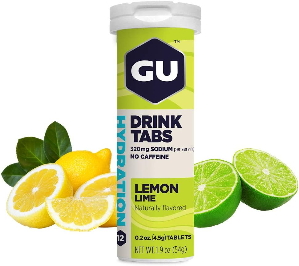 GU Energy Hydration Drink Tabs Lemon Lime (Pack of 4) image number 3