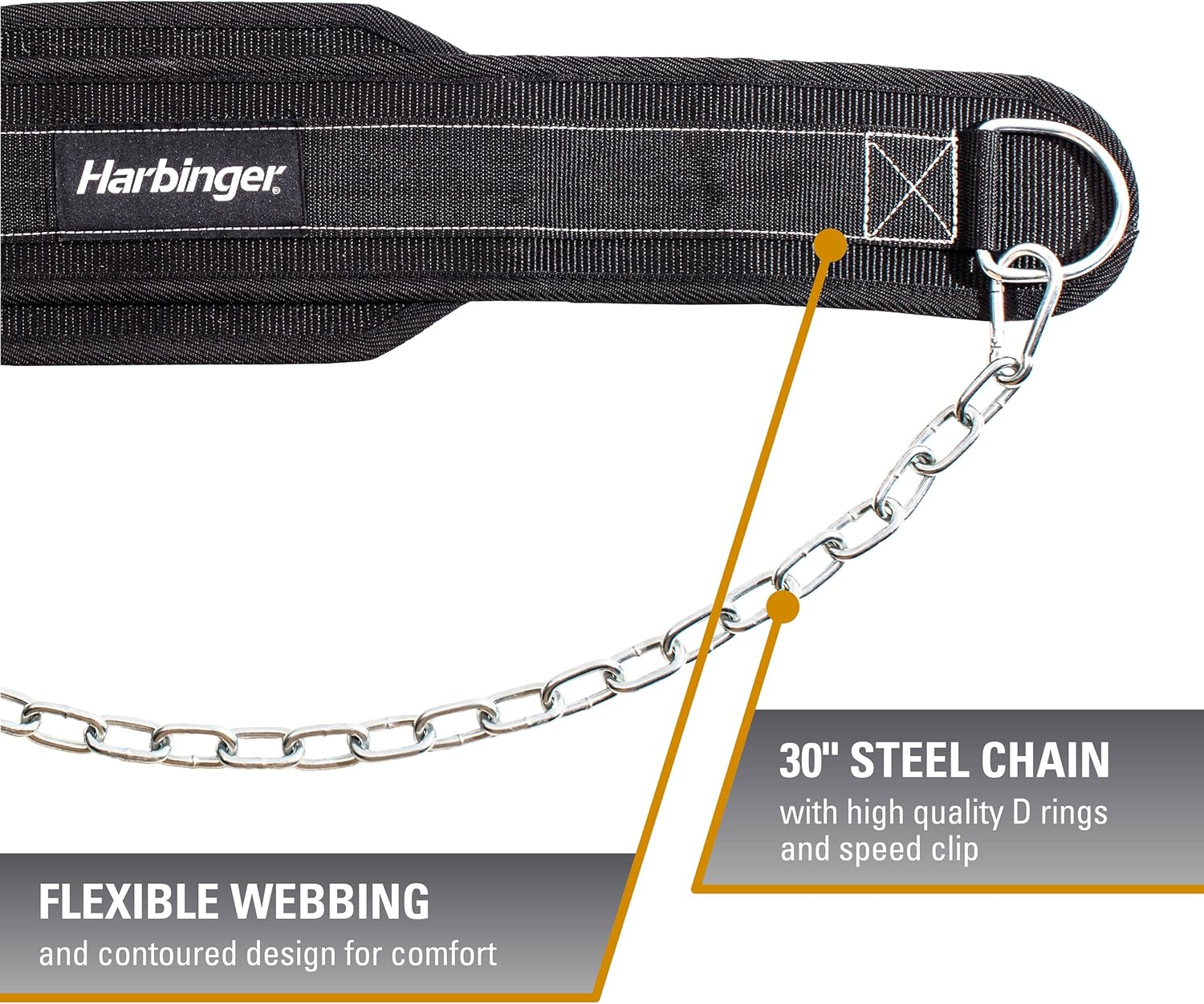 Harbinger LEATHER DIP BELT NO SIZE image number 2