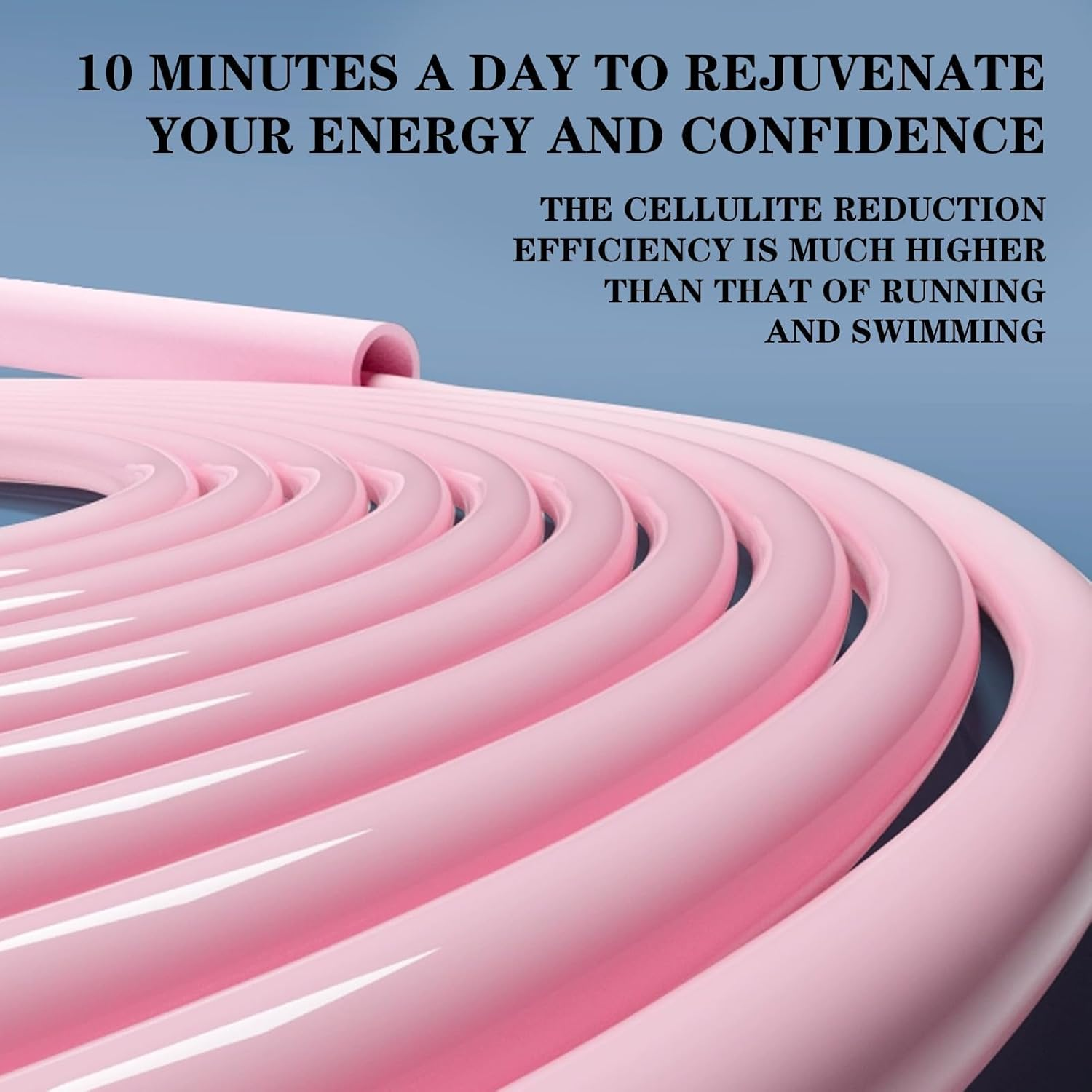 2-Pack Speed Skipping Jump Ropes for Fitness Workout Training, Adjustable Lightweight Rope for Adults, Kids, Blue+Purple, Training for Weight Loss, Exercising to Burn Fat image number 1