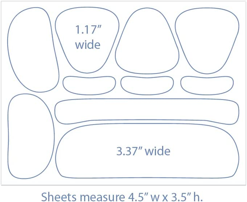 Smoothies Variety Wrinkle Patches for Face &ndash; Facial Patches, 160 Count per Box &ndash; Made in the USA image number 1