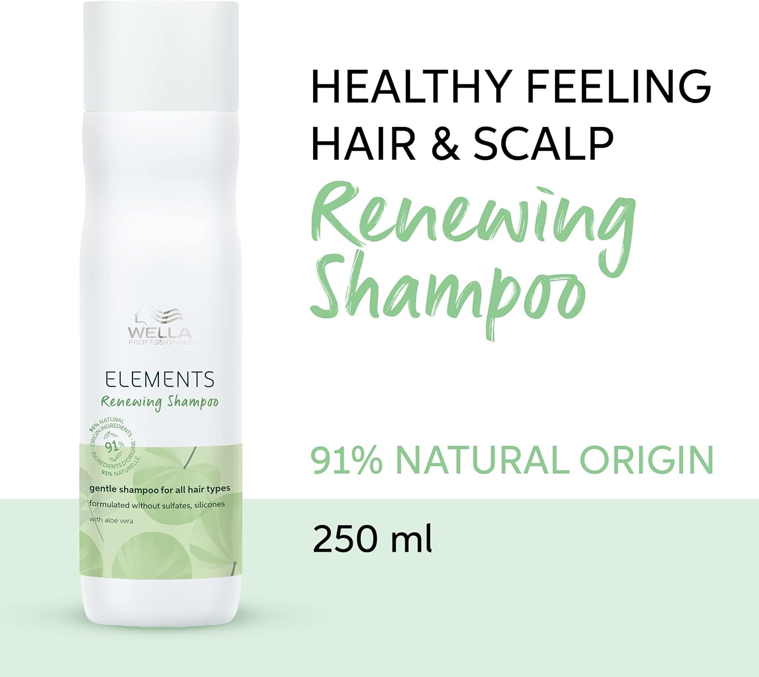 Professional Care by Wella Elements Renewing Shampoo 250Ml image number 5