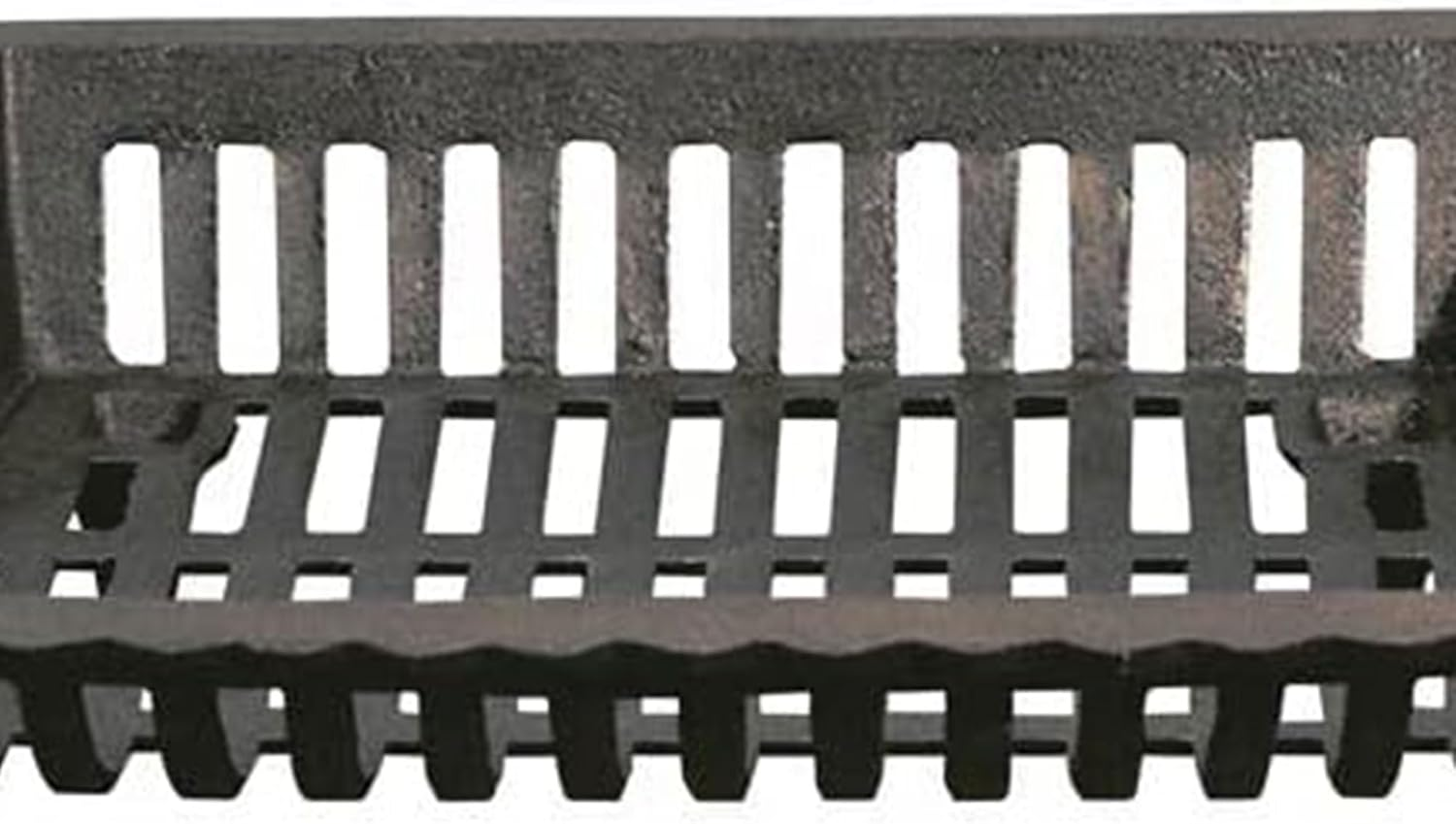 (1) - Panacea Products Corp 5.5M" Black Cast Iron Grate 15418 Fireplace Grates & Andirons image number 2