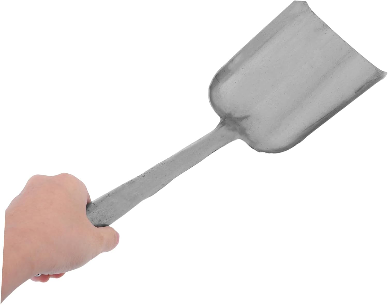 COHEALI Heavy-Duty Thickened Iron Long Charcoal Scoop Shovel for Fireplace Ash Removal BBQ Grill Cleaning Gardening Tool Heat-Resistant Mini Dustpan for Wood Stove and Outdoor Use image number 6