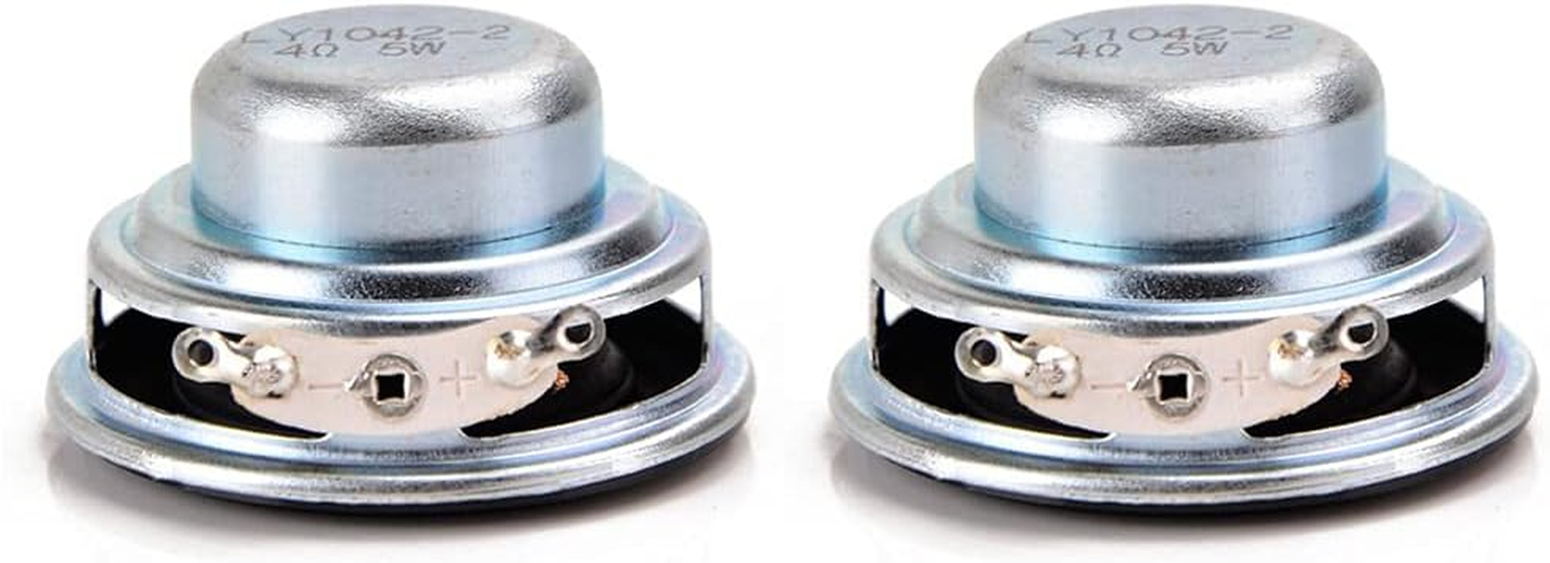 Daiilg 2Pcs 40MM Mini Audio Portable Speakers 16 Core 4 Ohm 5W Full Range Speaker Rubber Side Ndfeb Magnetic Speaker image number 2