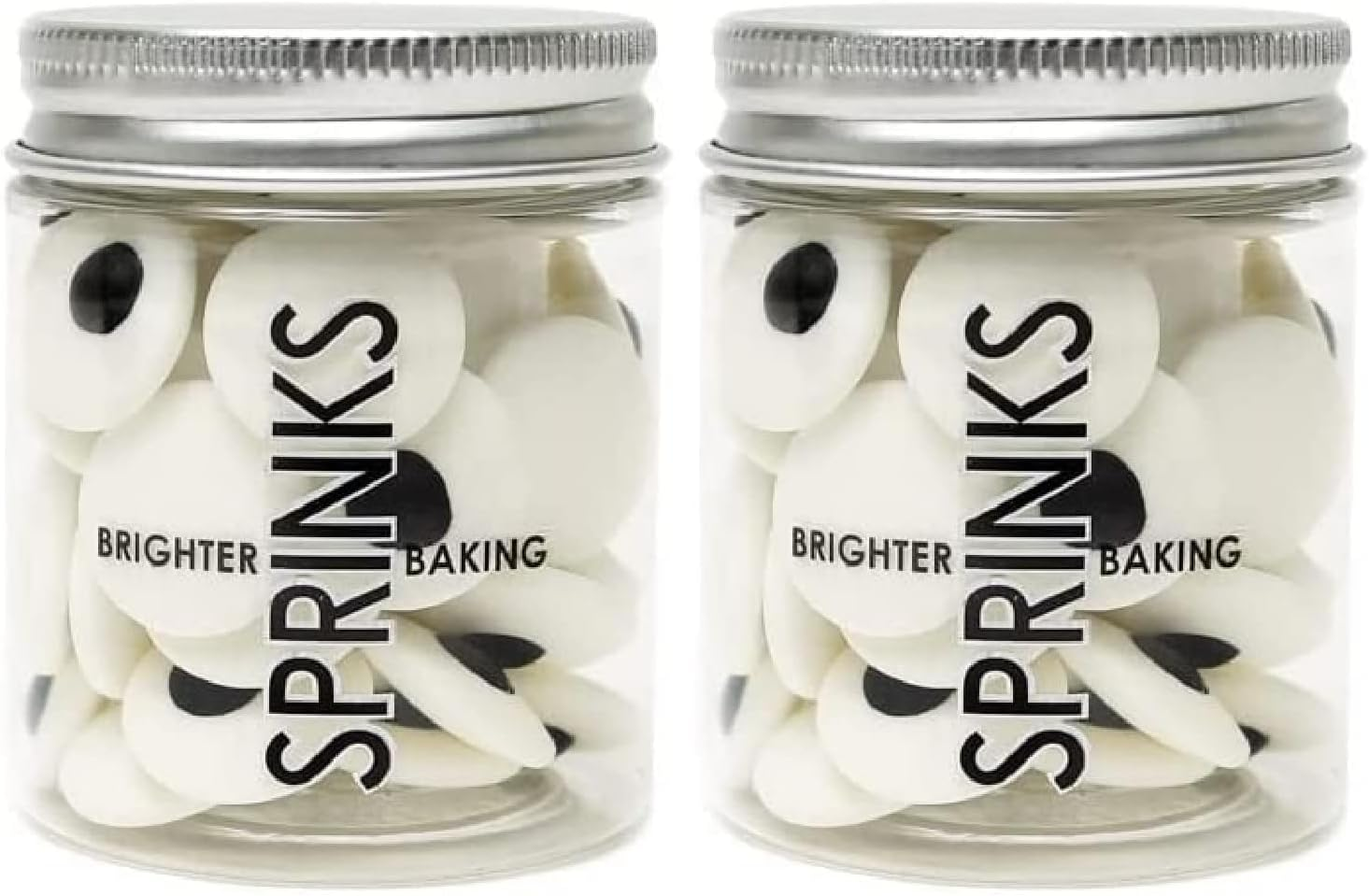 Sprinks Large Eyes Sprinkles 60G | Edible Eye Candy | Candy Eyeballs for Cake Decorations | Halloween Cake Eyes | Perfect for Cupcakes Cookies Ice Cream Brownies and Chocolates image number 1