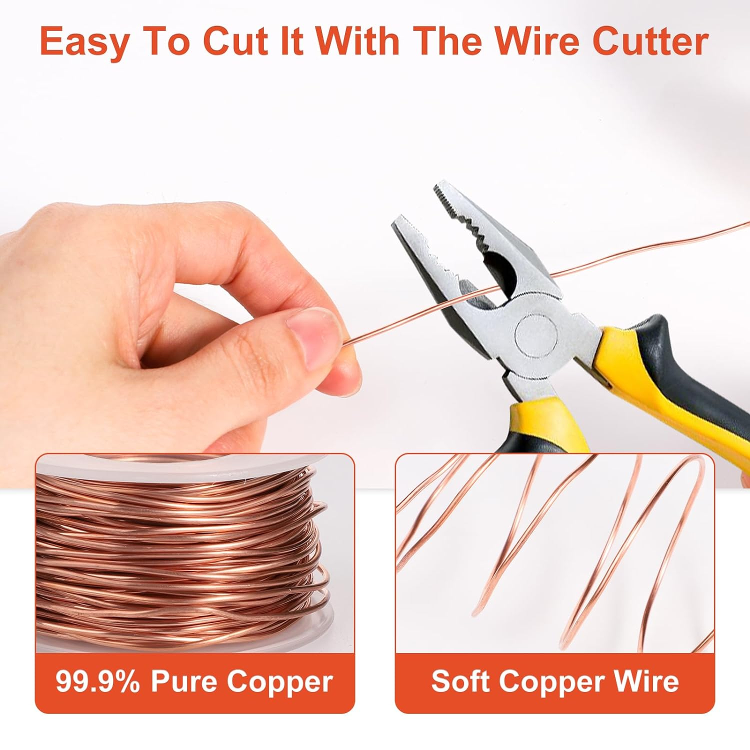 Electroculture Gardening Antenna, 65 Feet 1.3Mm Pure Copper Wire Gardening Copper Wire Craft Bare Copper Wire 16 Gauge 99.9% Soft Copper Wire for Gardening, Growing Plants and Vegetable, Crafting image number 5