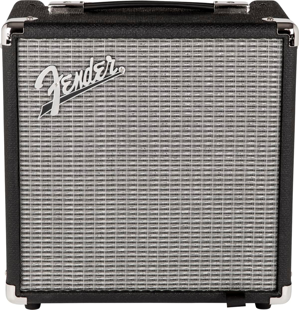 Fender Rumble 15, Bass Amp, 15W, Suitable for Electric Bass Guitar, Small/Compact Bass Practice Amp, Black/Silver image number 5